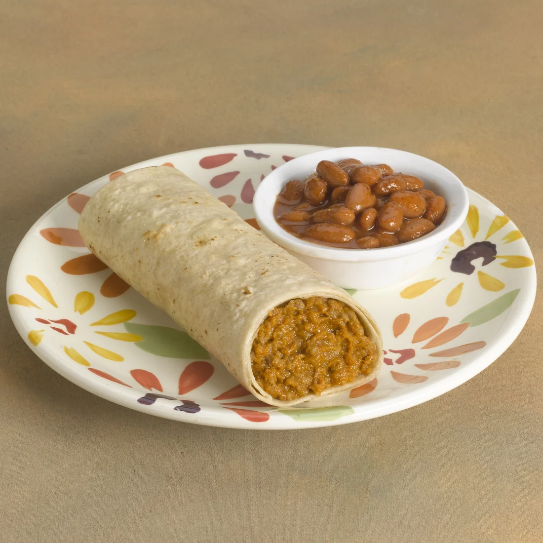 Bean, Cheese & Green Chile Burrito Image